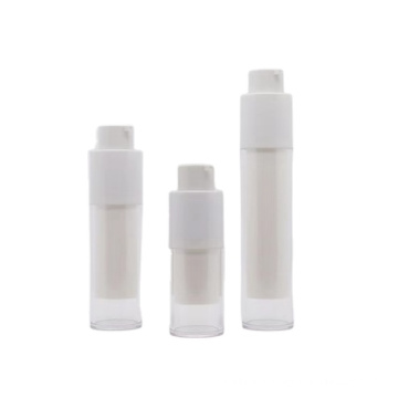 Empty 1 Ounce 30Ml Custom Made Plastic Cylinder Cosmetic Vacuum Twist Top Dispenser Pump Cap Bottles Packaging For Lotion Cream
